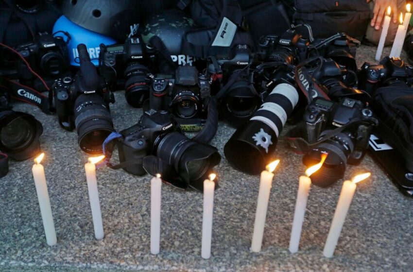  América Latina fue la región con más asesinatos a periodistas en 2022