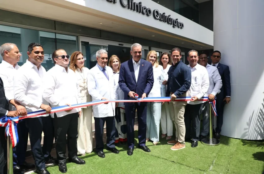 Concluye Ciudad Sanitaria tras 12 años de haberse iniciado; Abinader entrega último edificio