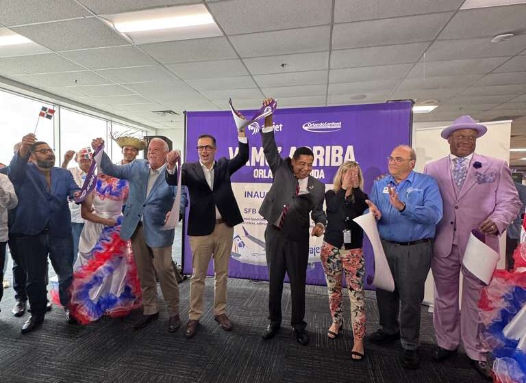  Arajet inaugura su nueva ruta a Orlando Sanford, EE.UU.