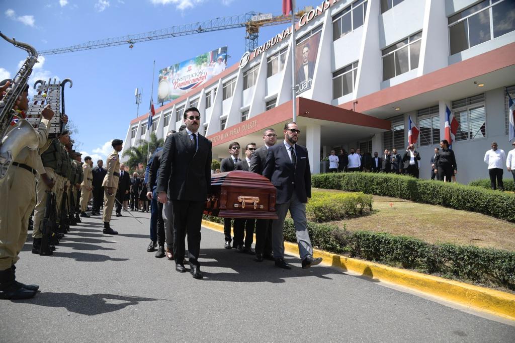Honras fúnebres a Víctor Gómez Bergés | Foto: Fuente externa